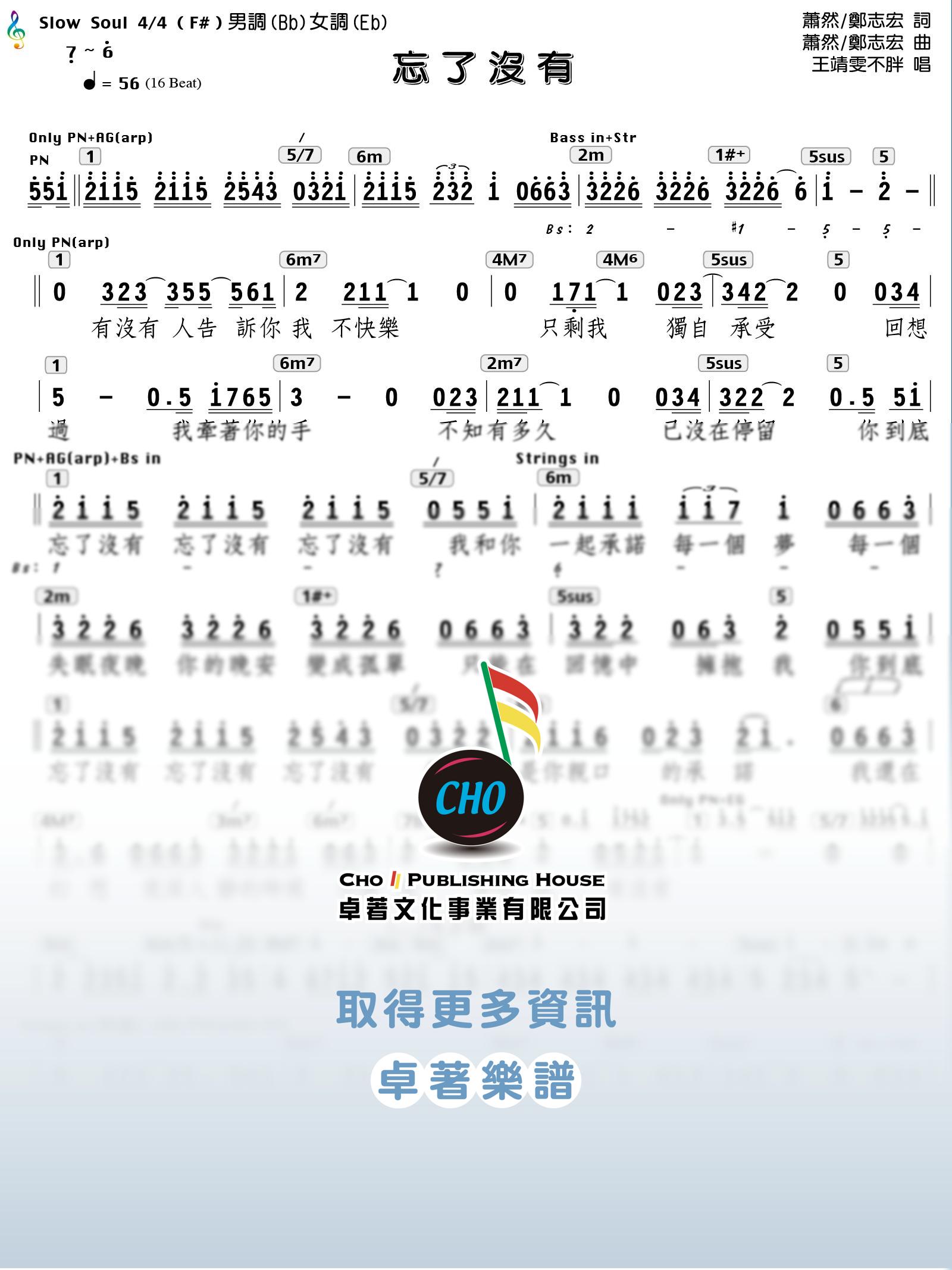 忘了沒有